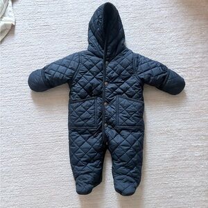 Ralph Lauren Quilted Navy Snowsuit